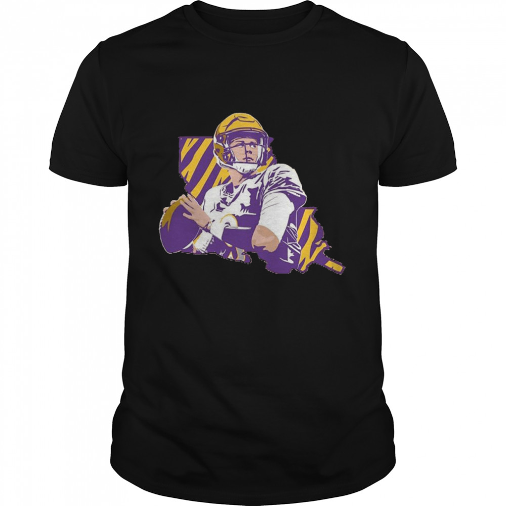 Where I’m From Baton Rouge Joe Burrow State Shirt