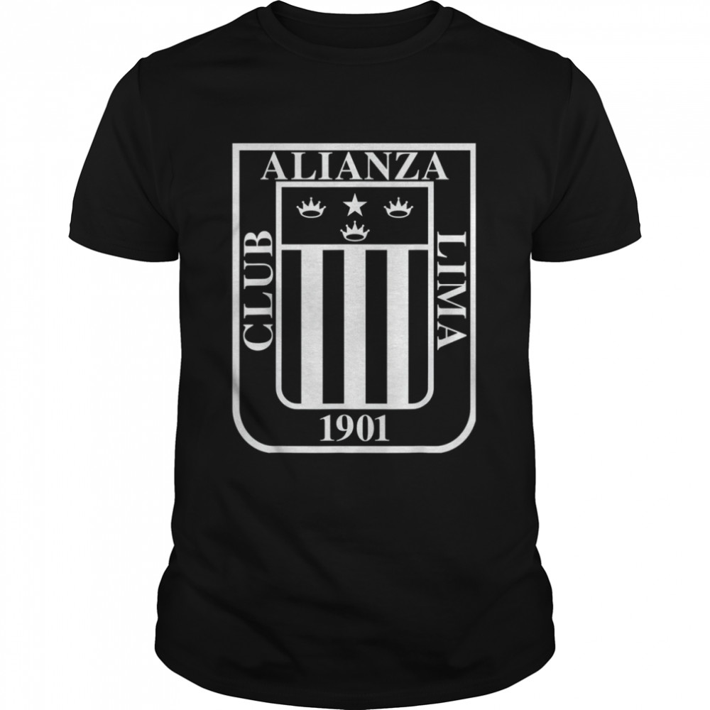 Alianza Lima Escudo Blanco T-Shirt