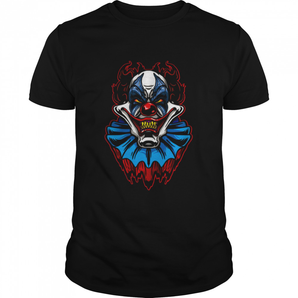 Clown Blood Horror Clown Halloween shirt