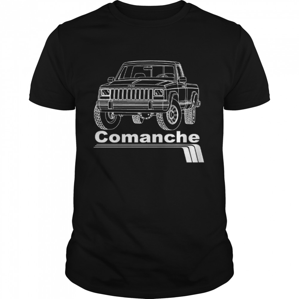Jeep Truck Comanche MJ 4X4 Sport T-Shirt