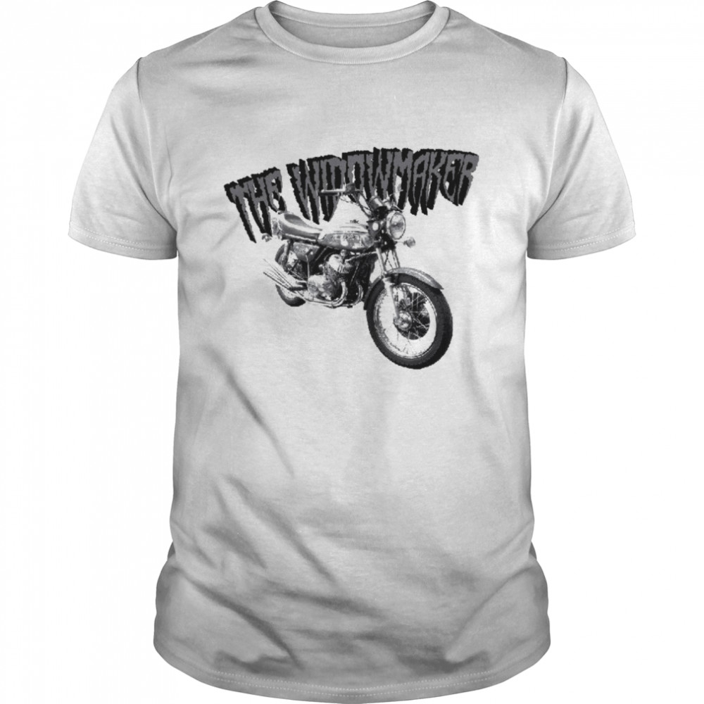 Kawasaki H2 750 Mach IV Triple Widowmaker Two Stroke Motorcycle T-Shirt