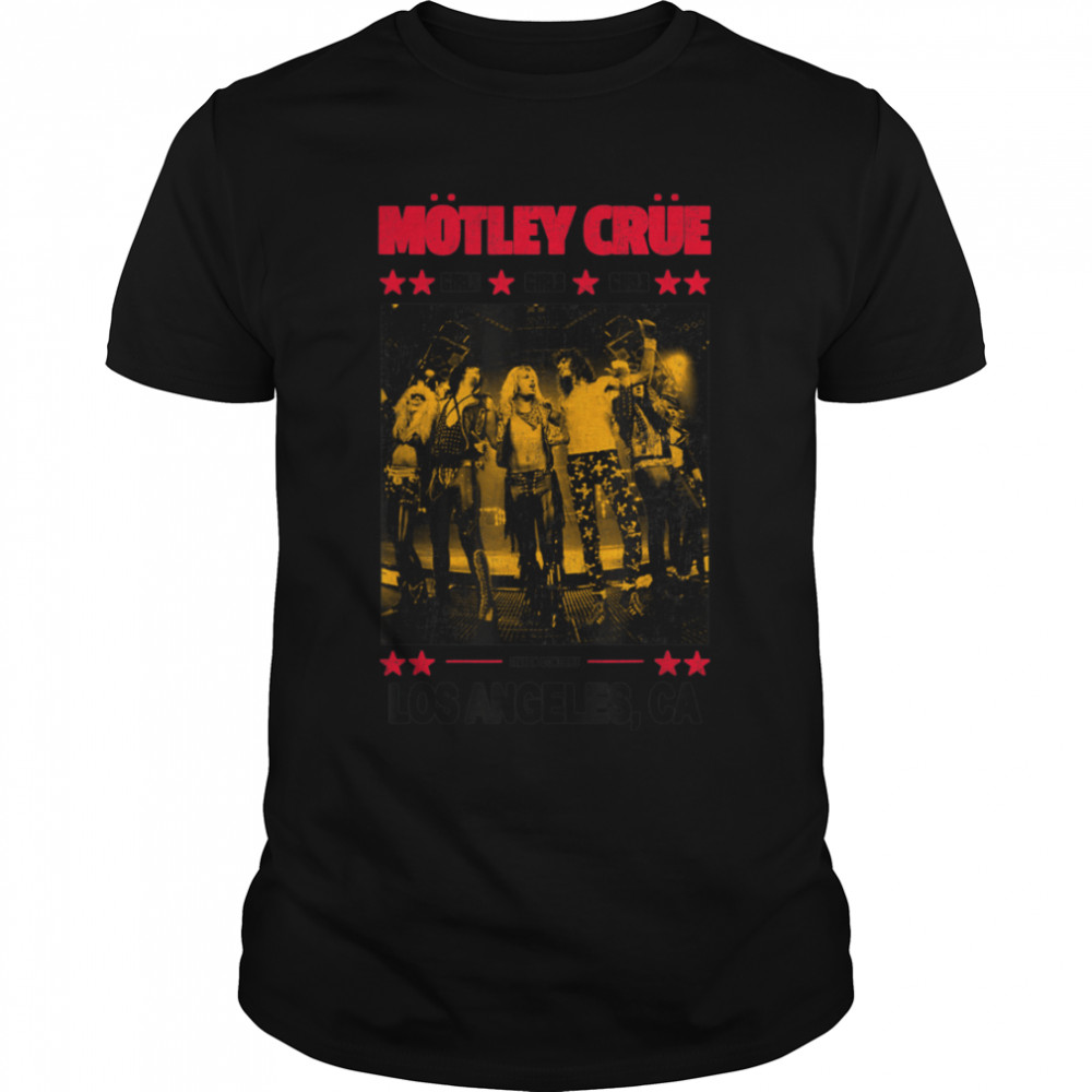 Mötley Crüe – Live in LA Girls Girls Girls T-Shirt B09ZQ6783S