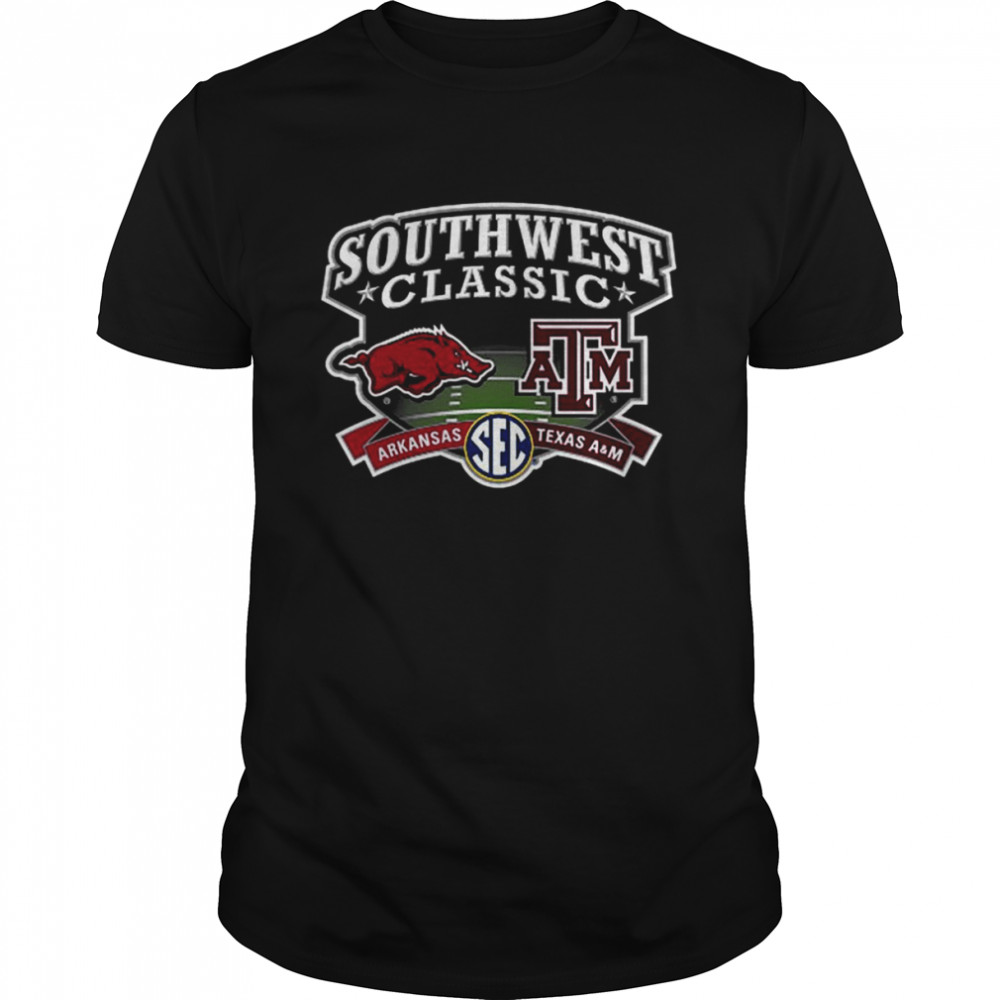 Arkansas vs Texas A&M 2022 SEC Southwest Classic shirt