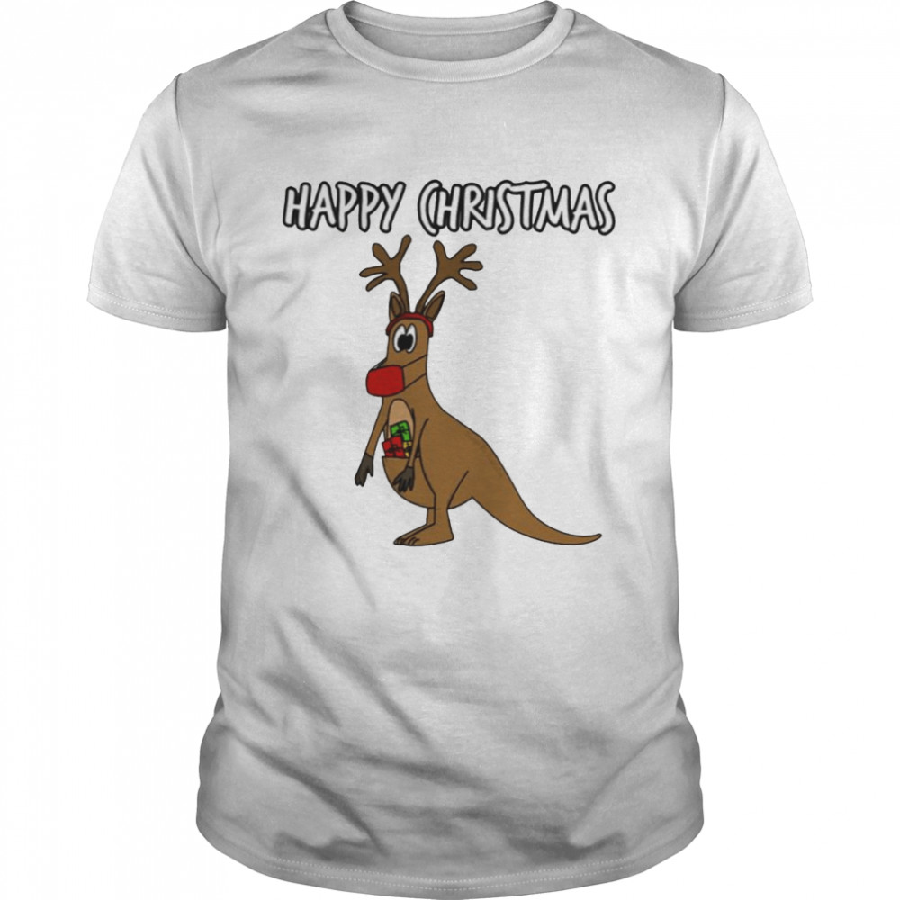 Australian Christmas 2021 Ed Kangaroo Reindeer shirt