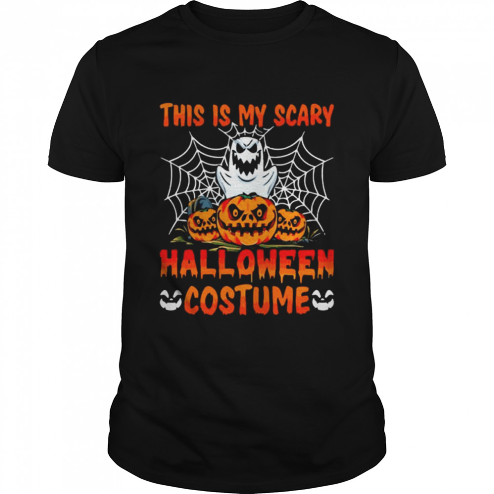 Boo ghost and pumpkin this is my halloween costume 2022 shirt