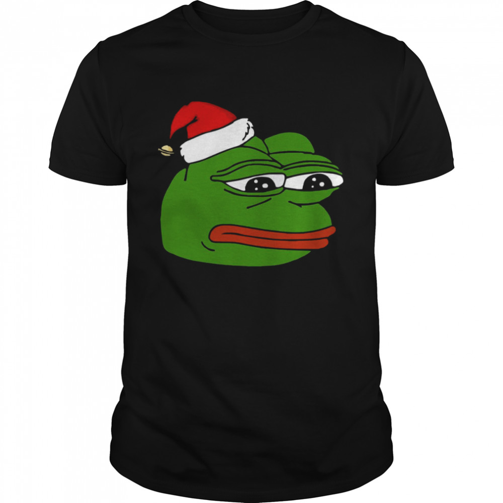 Christmas Pepe Funny Hot Meme shirt