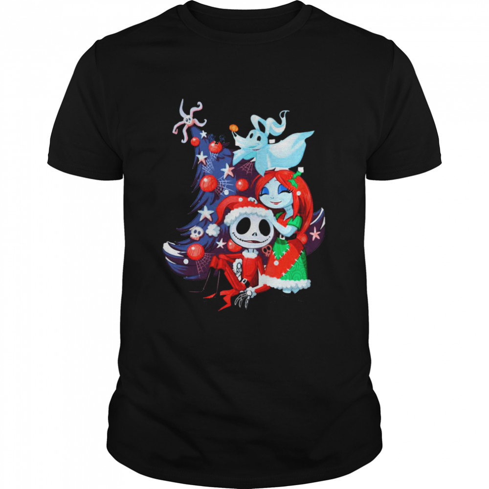 Corpse Bride Christmas Jack Skellington Frankenweenie shirt