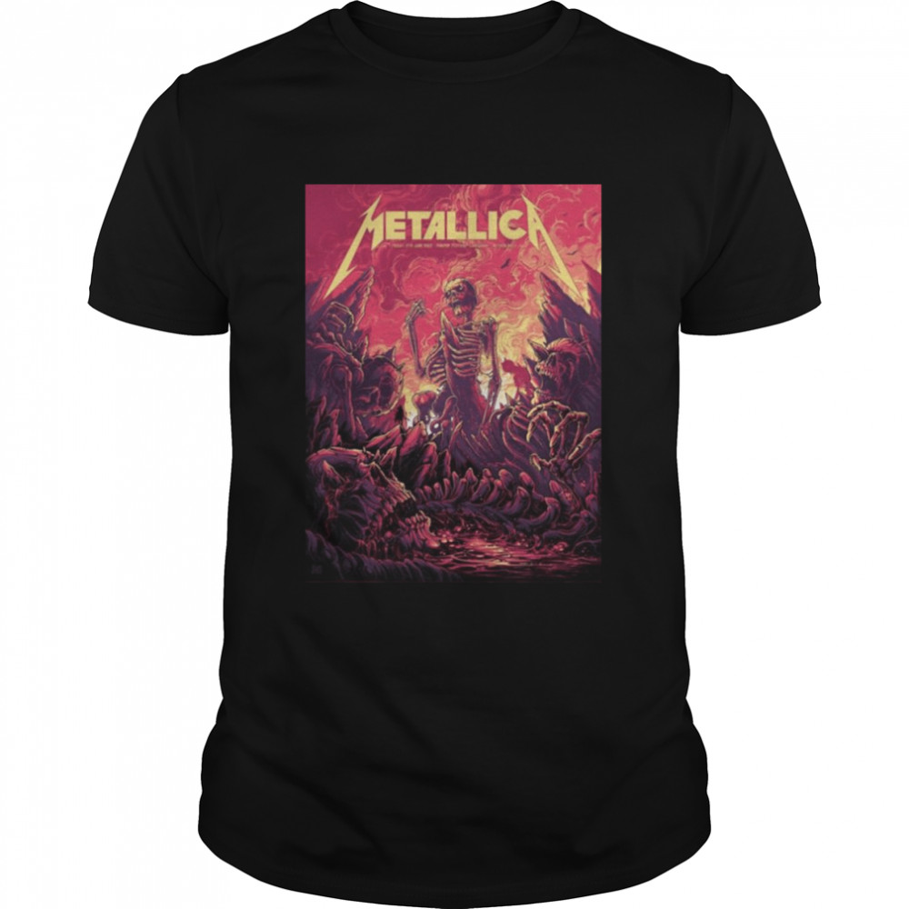 Dan Mumford Metallica Landgraaf Netherlands Poster Pinkpop Festival 2022 shirt