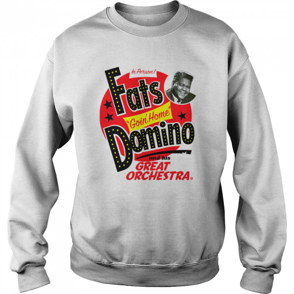 Great Orchestra And Fats Domino Goin’ Home shirt Unisex Sweatshirt