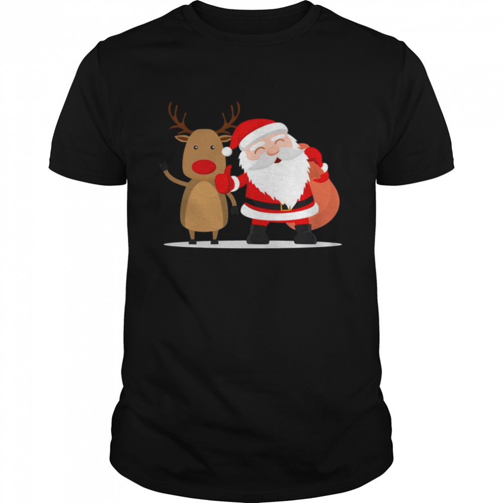 Oldman Reindeer Ugly Xmas Merry Christmas shirt