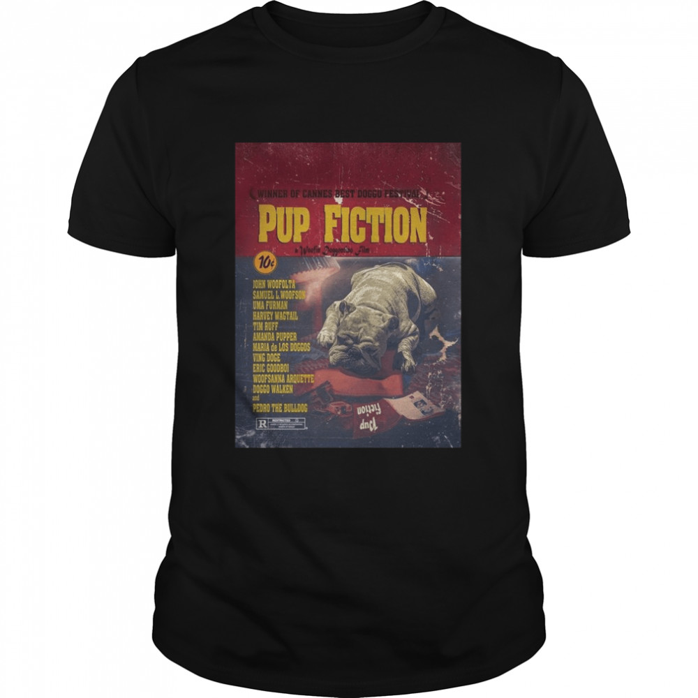 Pup Fiction Personalized Pet shirt