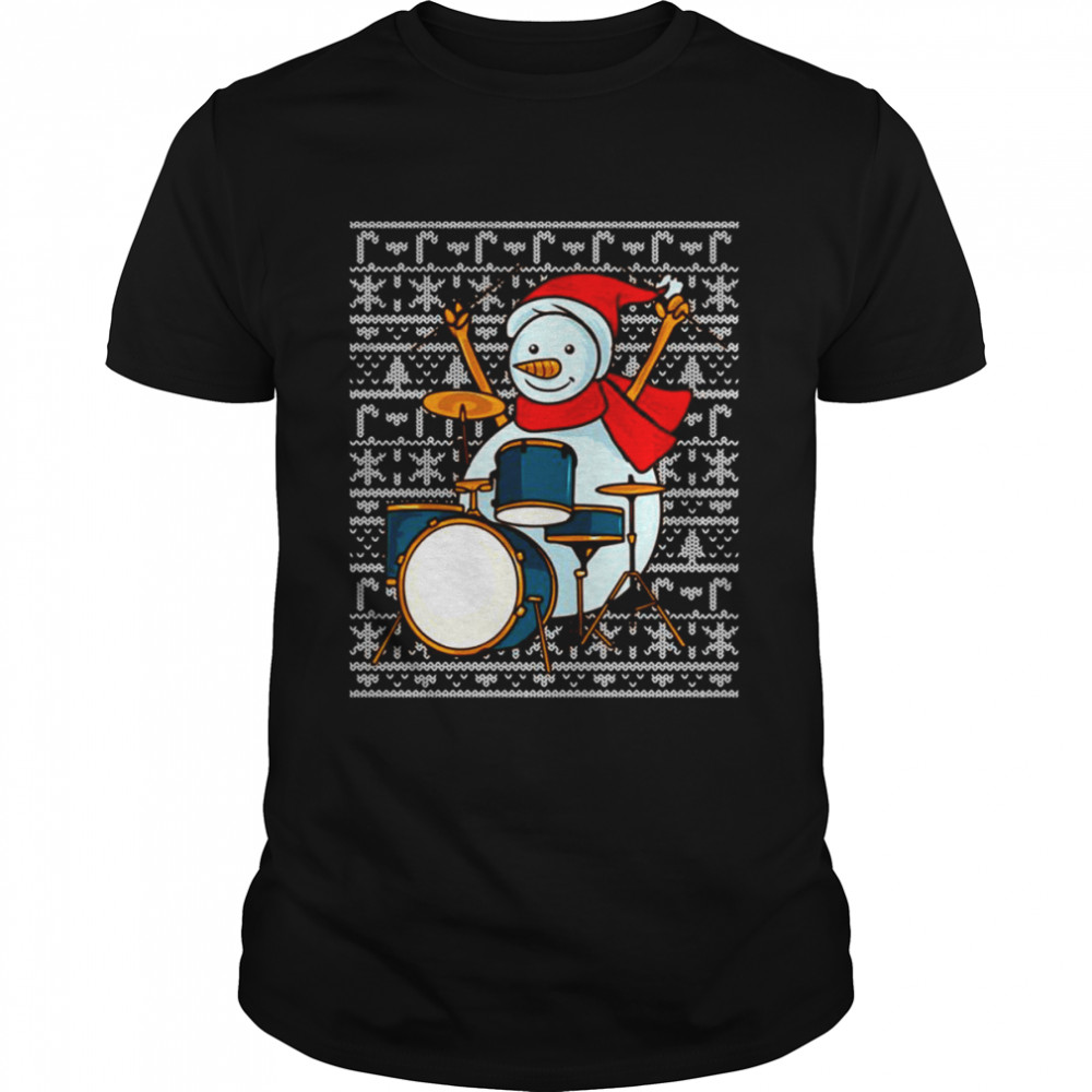 Drummer Ugly Christmas shirt