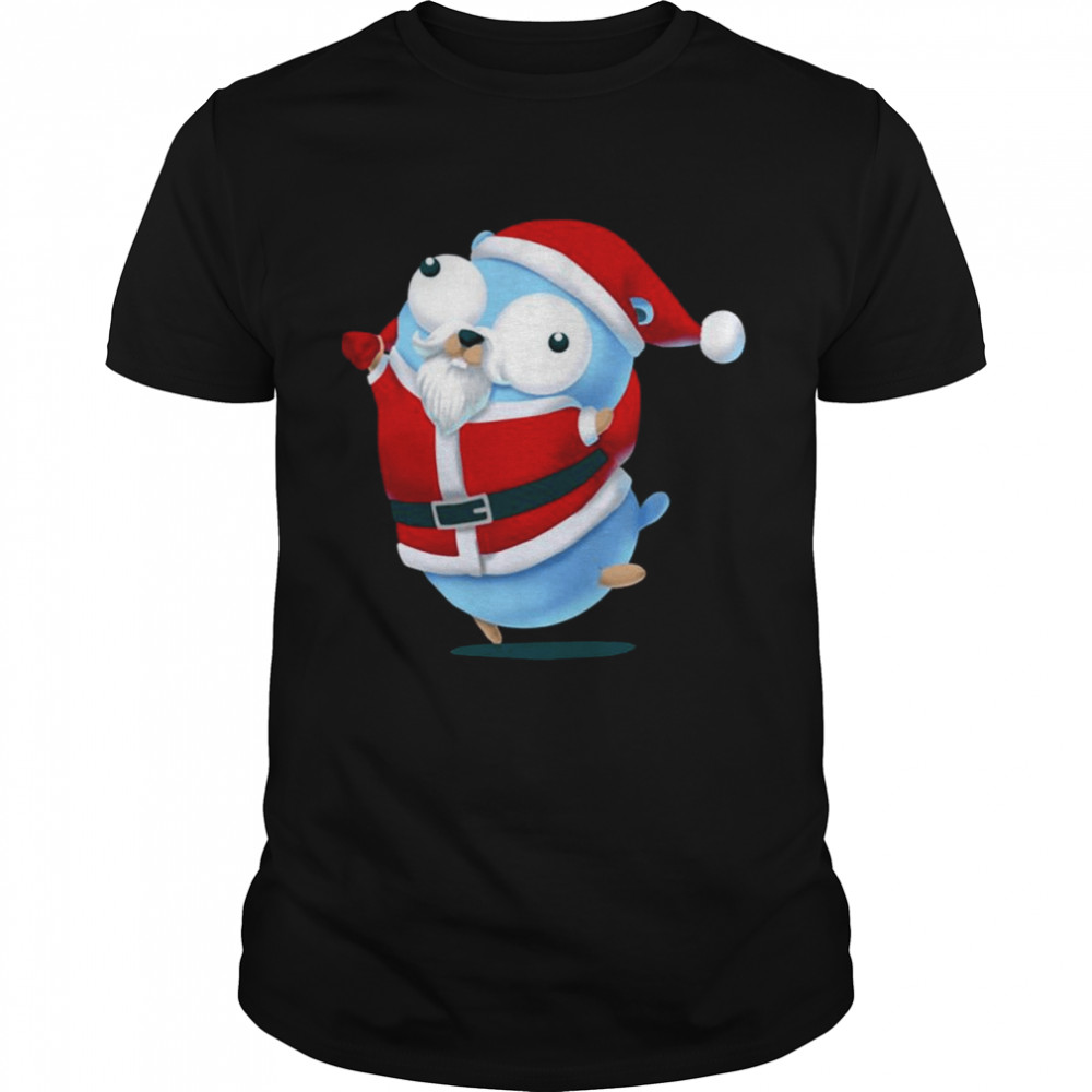 Golang Gopher Mouse Go Christmas shirt