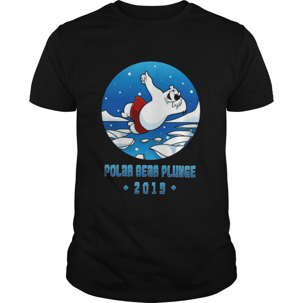 Plunge Winter Swimming Polar Bear shirt