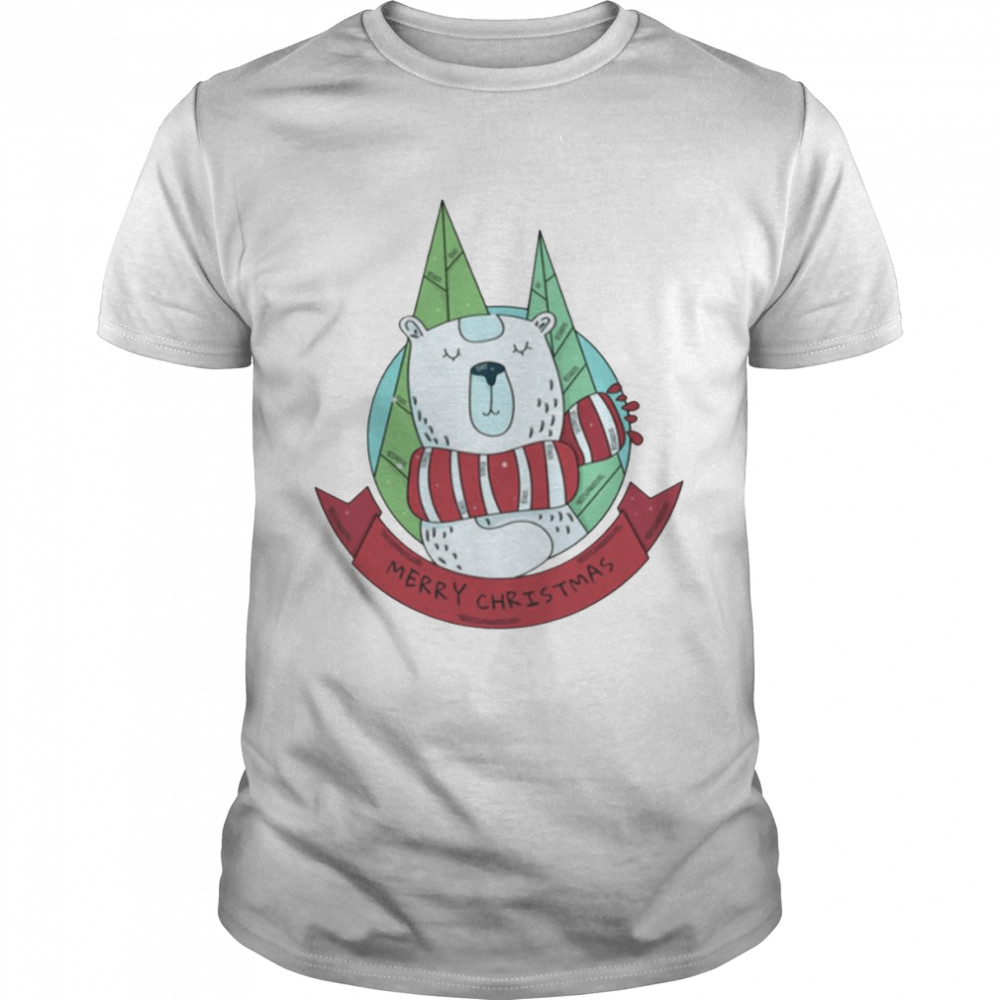 Polar Bear Trending Merry Christmas shirt