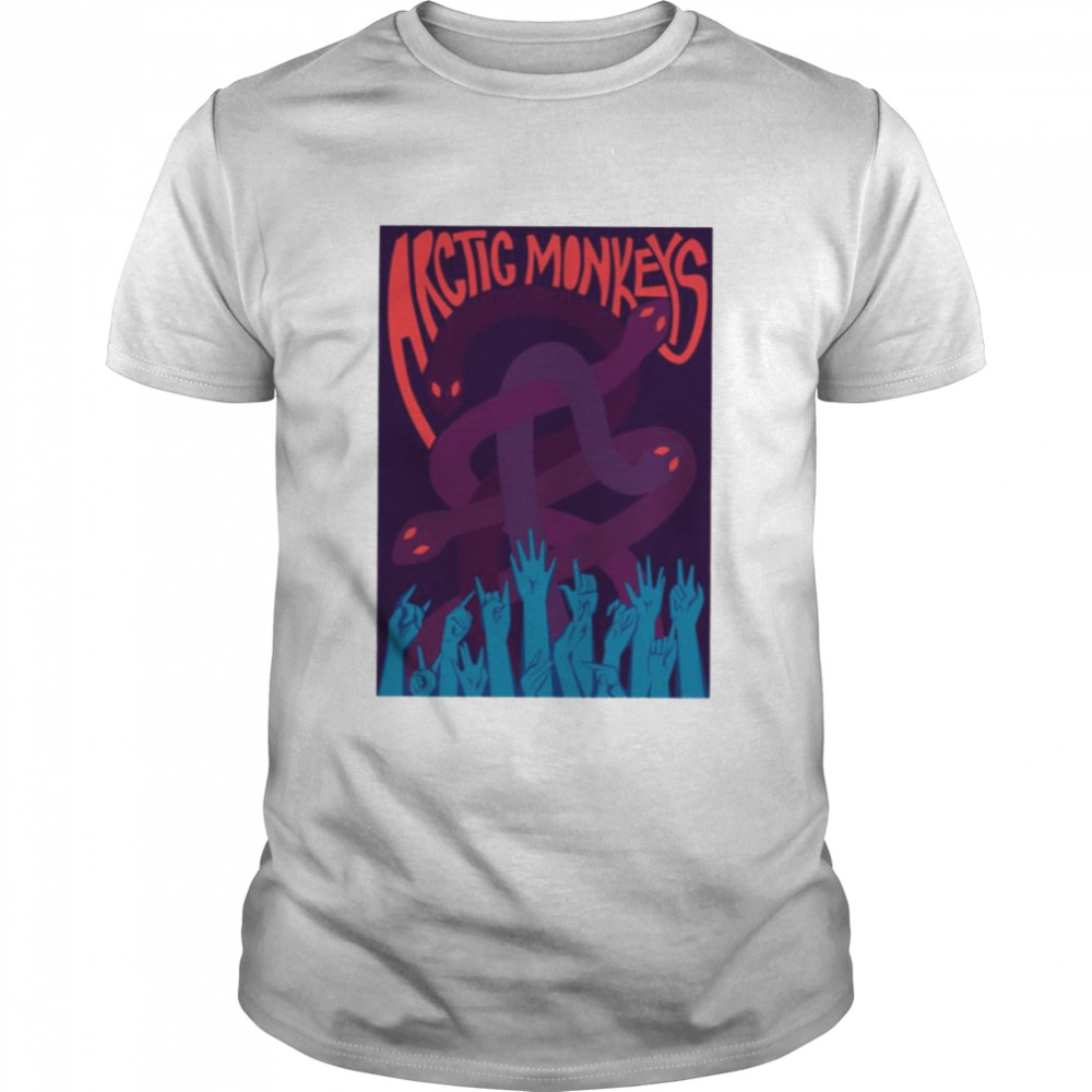 Snake Hand Monkeys Arctic Monkeys shirt