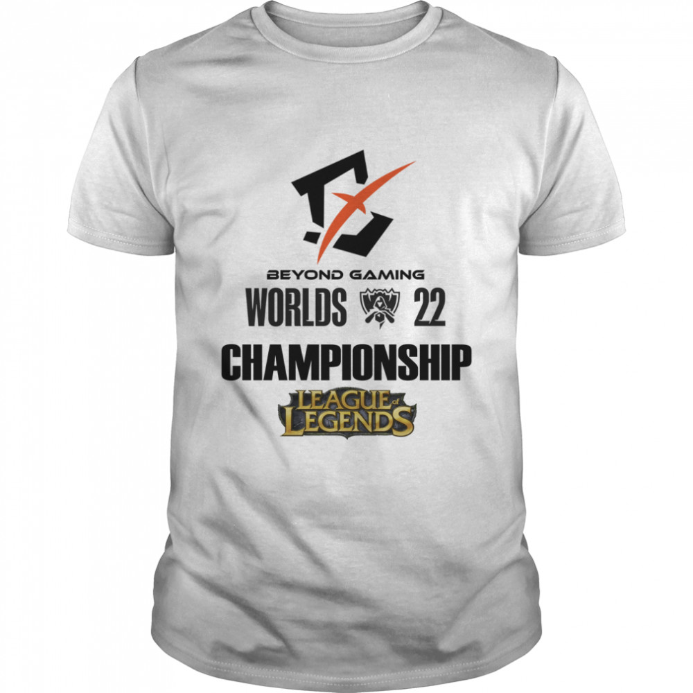 Beyond Gaming world championship League of Legends 2022 shirt