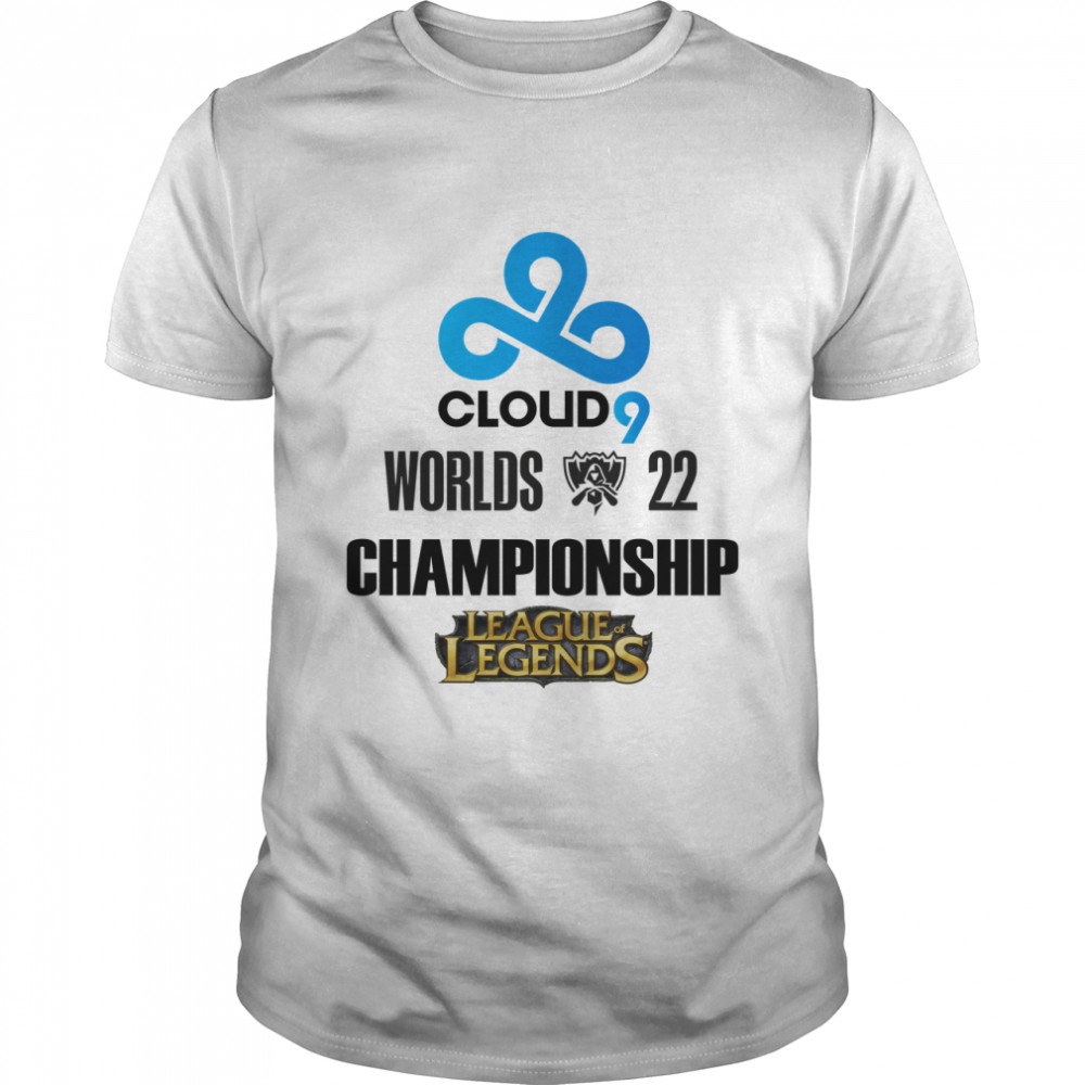 Cloud9 world championship League of Legends 2022 shirt