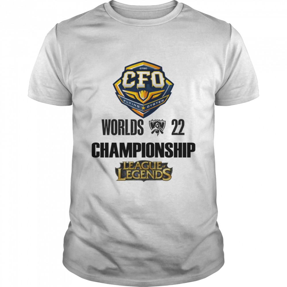 CTBC Flying Oyster world championship League of Legends 2022 shirt