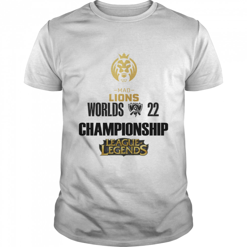 MAD Lions world championship League of Legends 2022 shirt