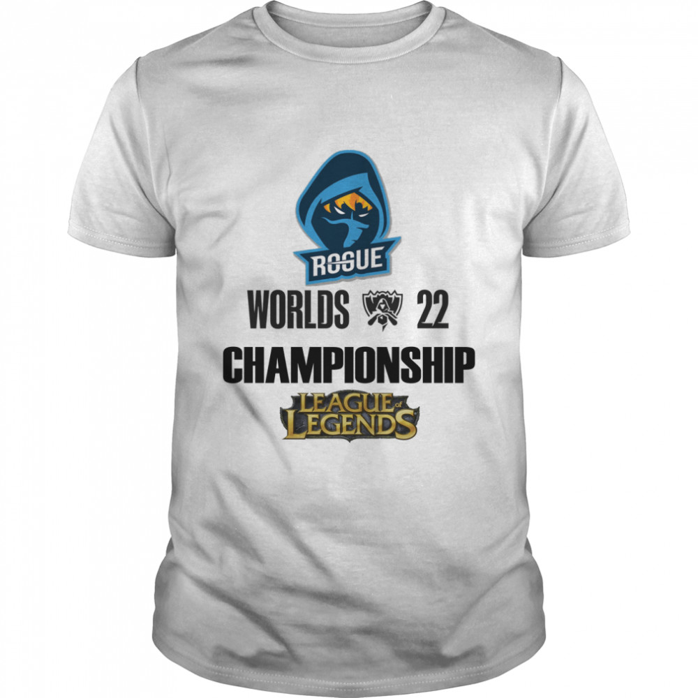 Rogue world championship League of Legends 2022 shirt