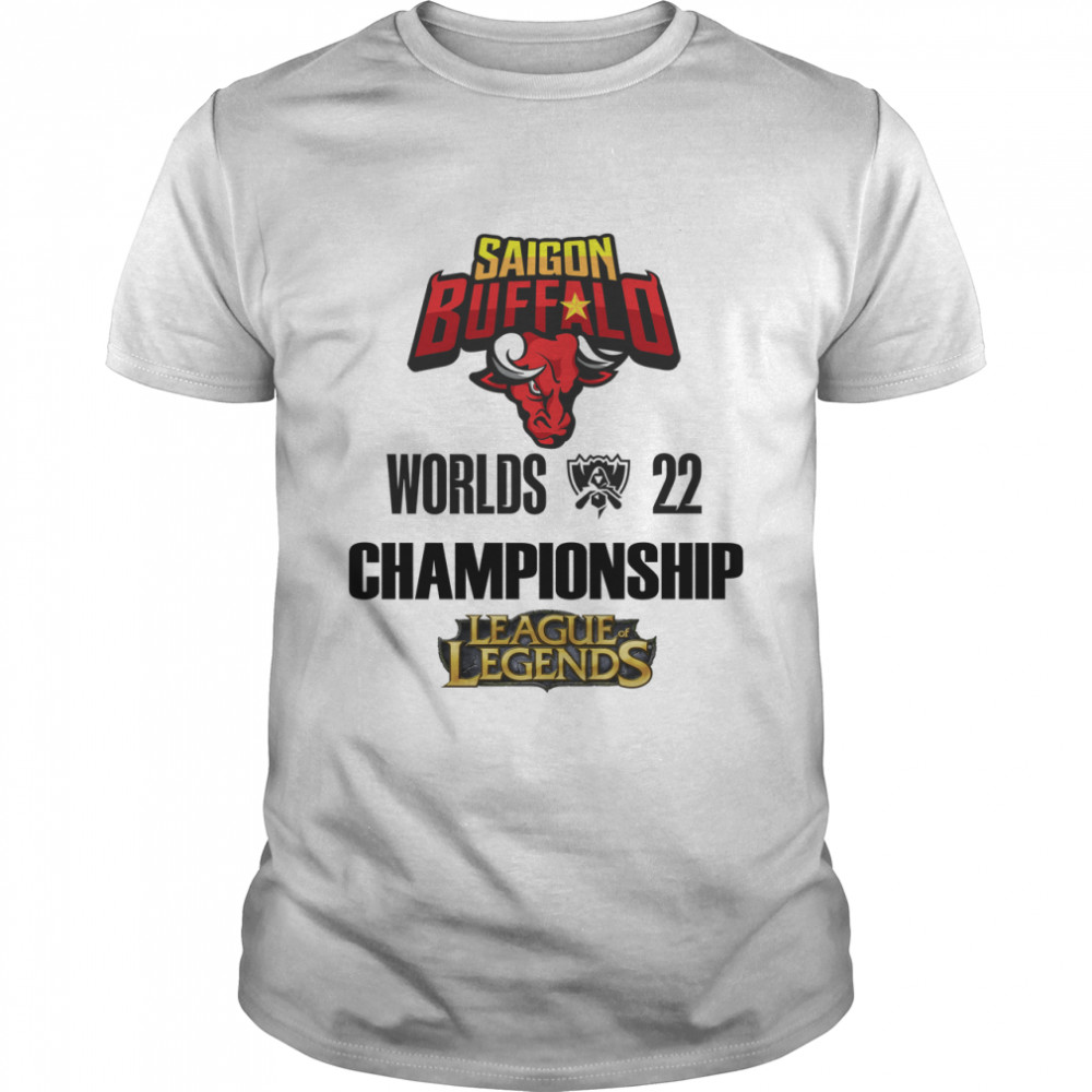 Saigon Buffalo world championship League of Legends 2022 shirt