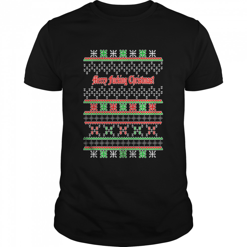 Fucking Naughty Santa Humor Party shirt