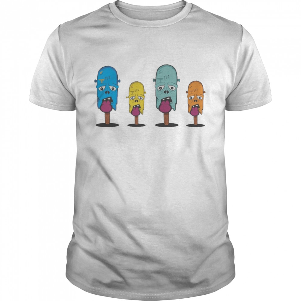 Zombie Ice Cream Halloween Shirt