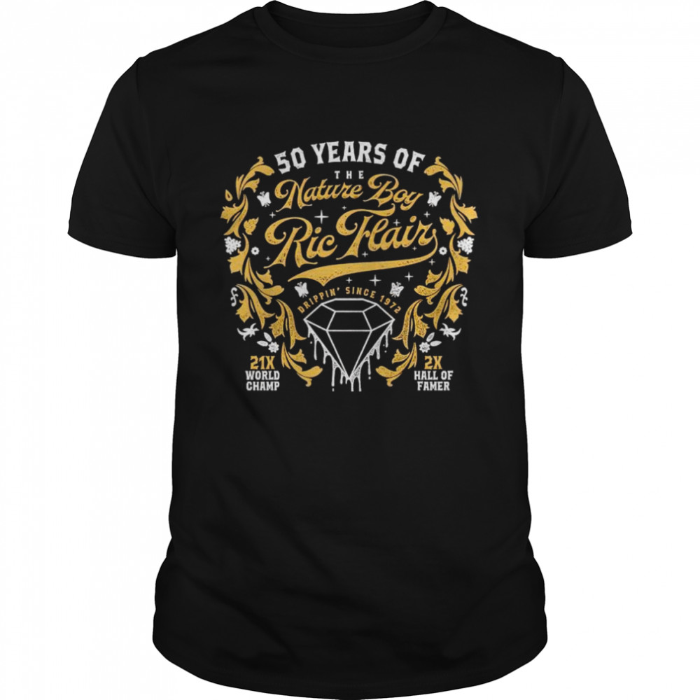 50 years of the Nature Boy Ric Flair shirt