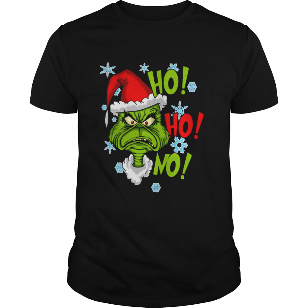 Angry Grinch Hohoho shirt