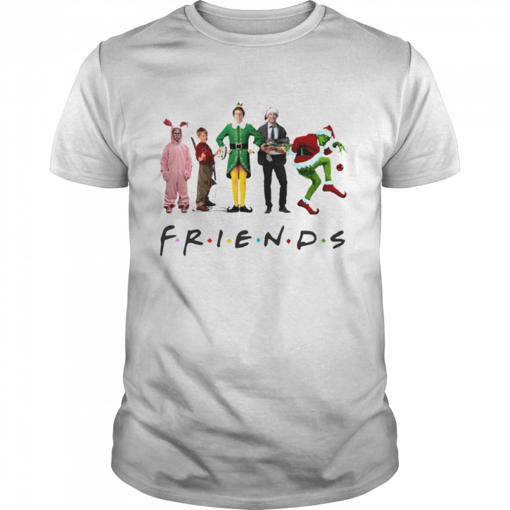 Animated Design Friends Movies Characters shirt