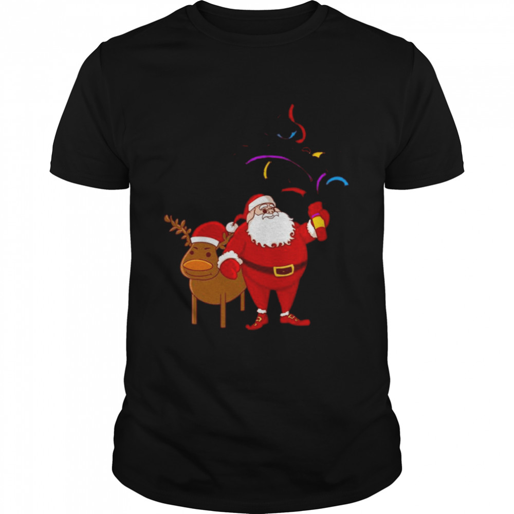 Celebrating The Happiest Time Santa Merry Christmas 2022 shirt