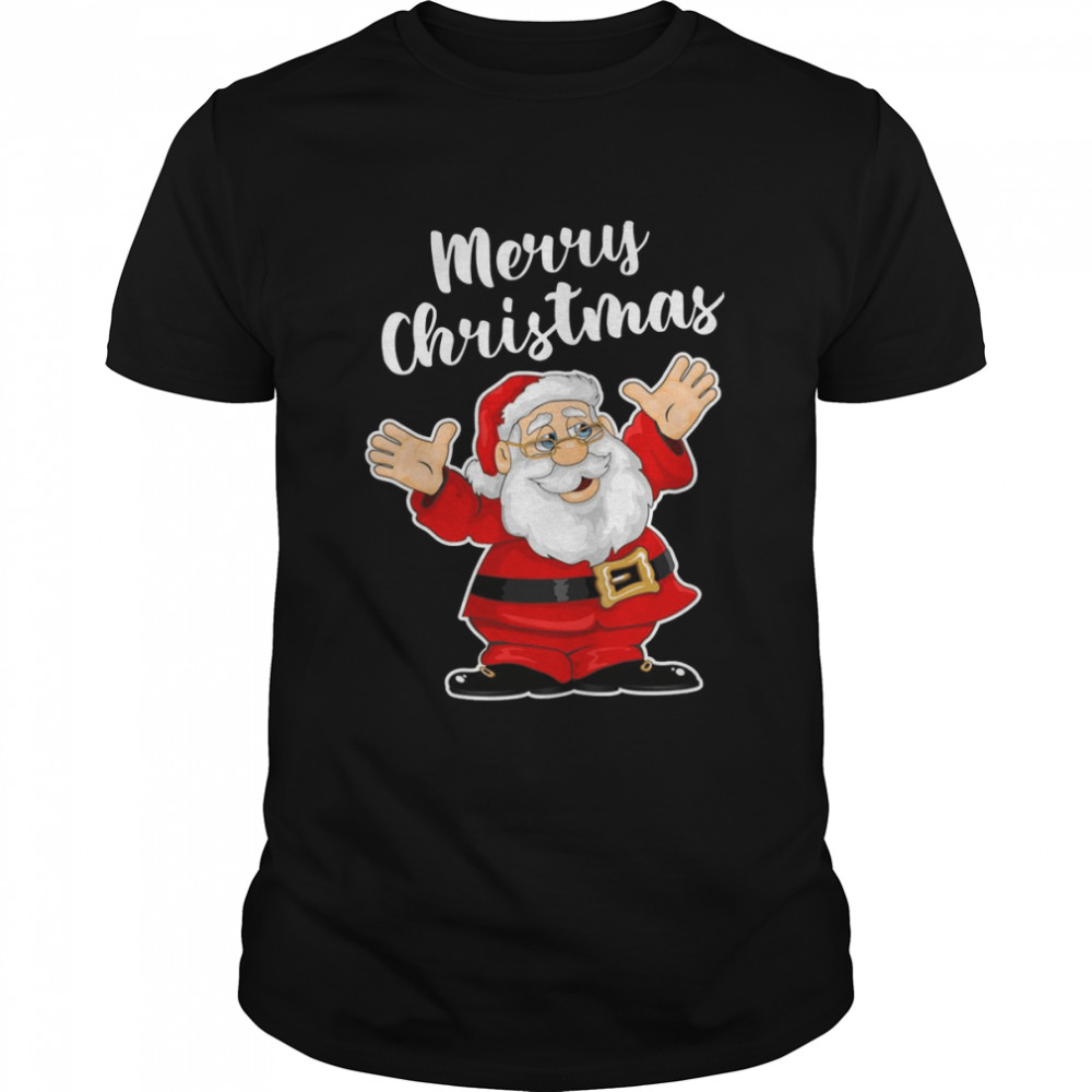 Chibi Design Santa Claus Xmas Eve shirt