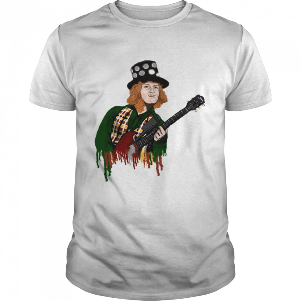 Green Coat Noddy Holder Slade Band shirt