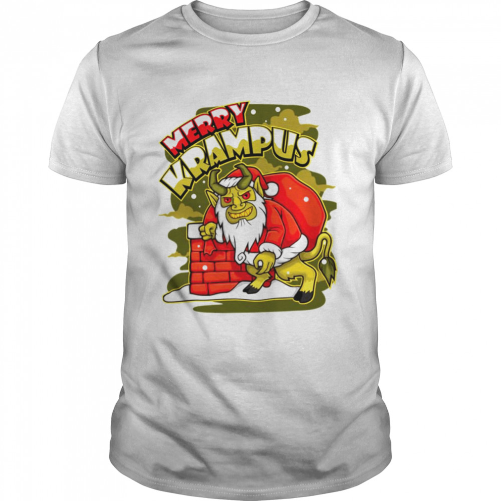 Krampus Xmas Joke Merry Christmas shirt