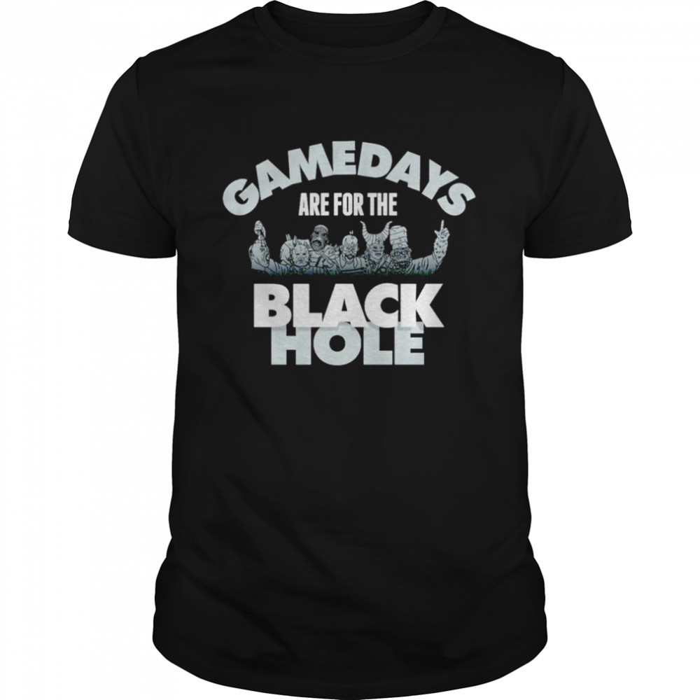 Las Vegas Raiders gamedays are for the black hole shirt