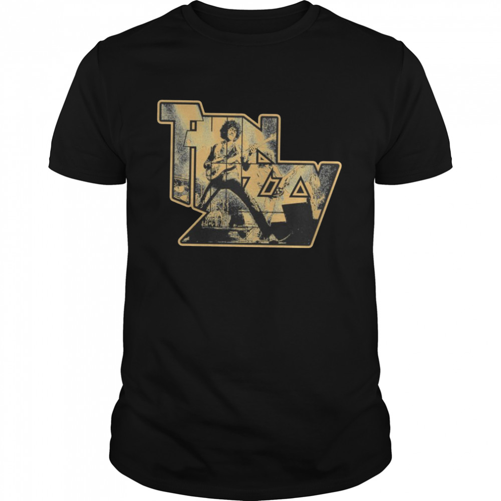 Shades Of A Blue Orphanage Rock Thin Lizzy Graphic shirt