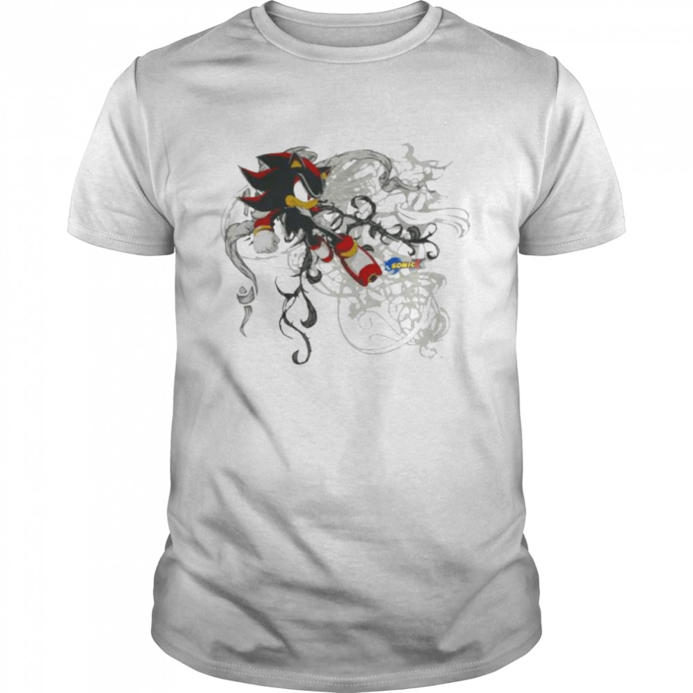 Sonic and Shadow The Hedgehog Tribal shirt