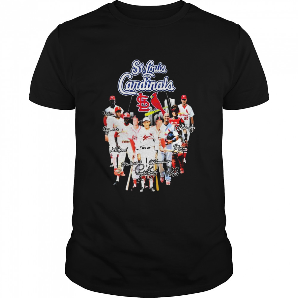 St Louis Cardinals Team Football Signatures shirt