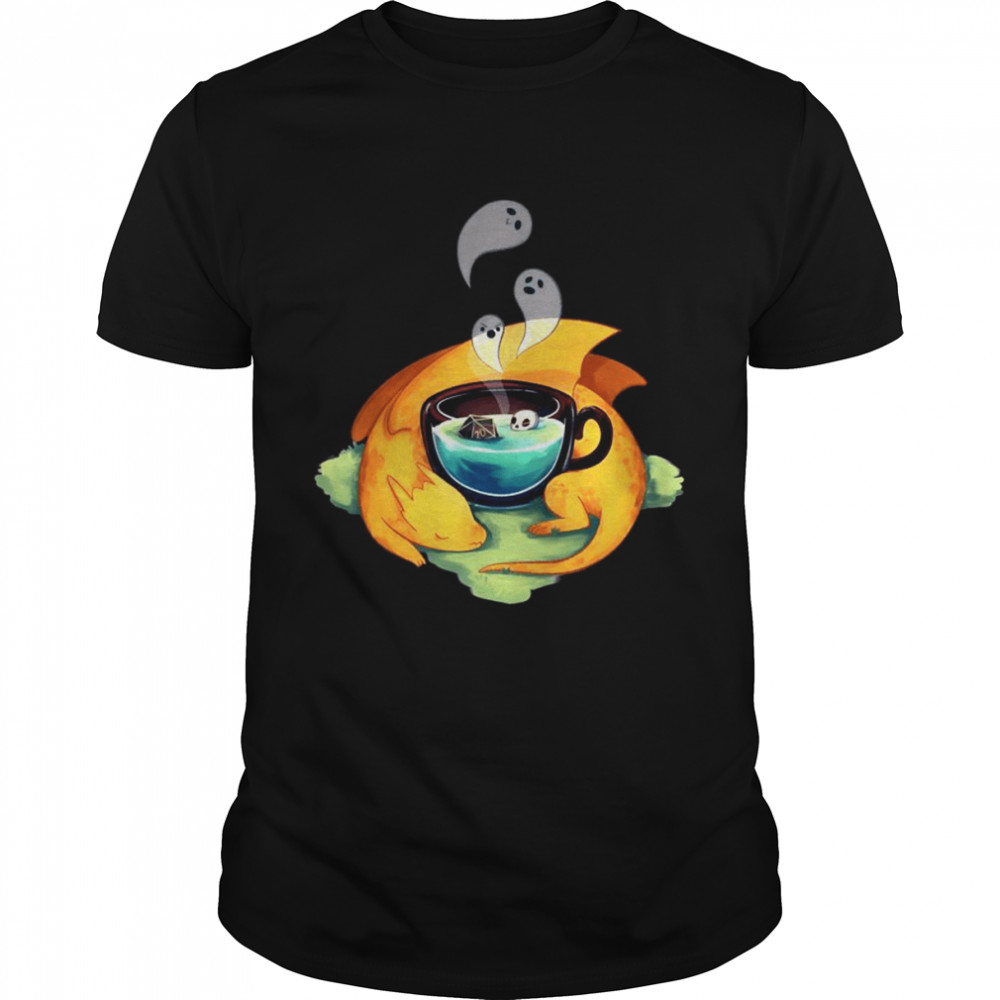 The Ghost Tea Little Pumpkin Dragon shirt