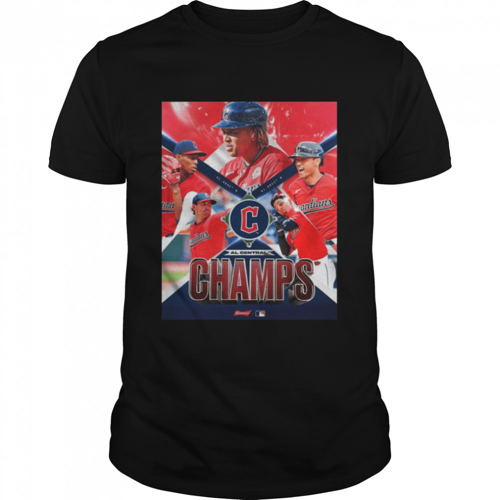 AL Central Champs Cleveland Guardians 2022 Shirt