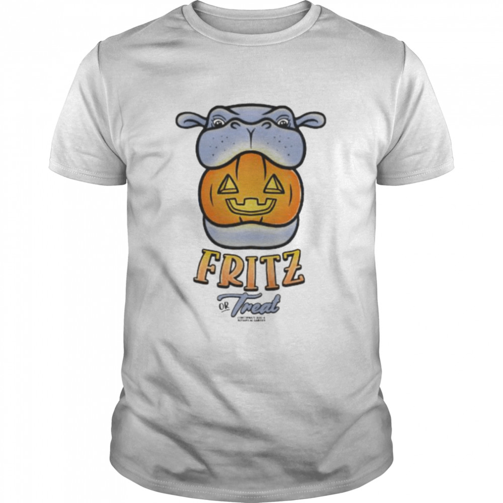 cincinnati hippo fritz or treat shirt