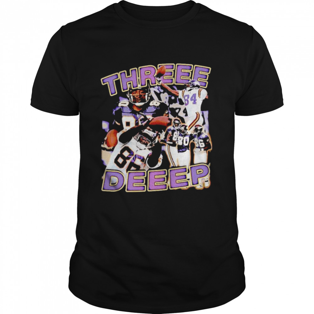 Justin Jefferson Three Deeep shirt