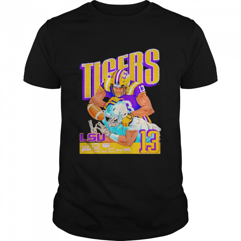 Lsu Tigers Joe Foucha Tackle shirt