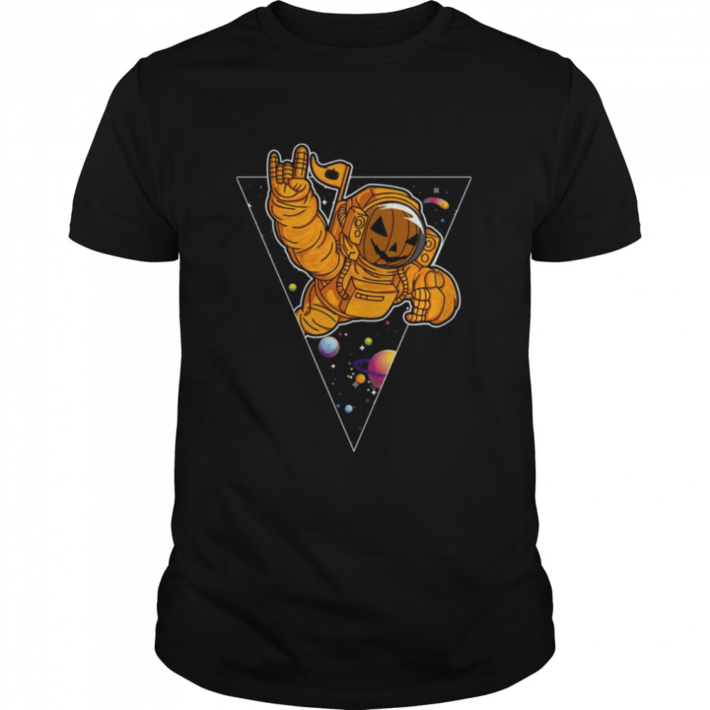 Nasalloween Floating In Space Pumpkin shirt