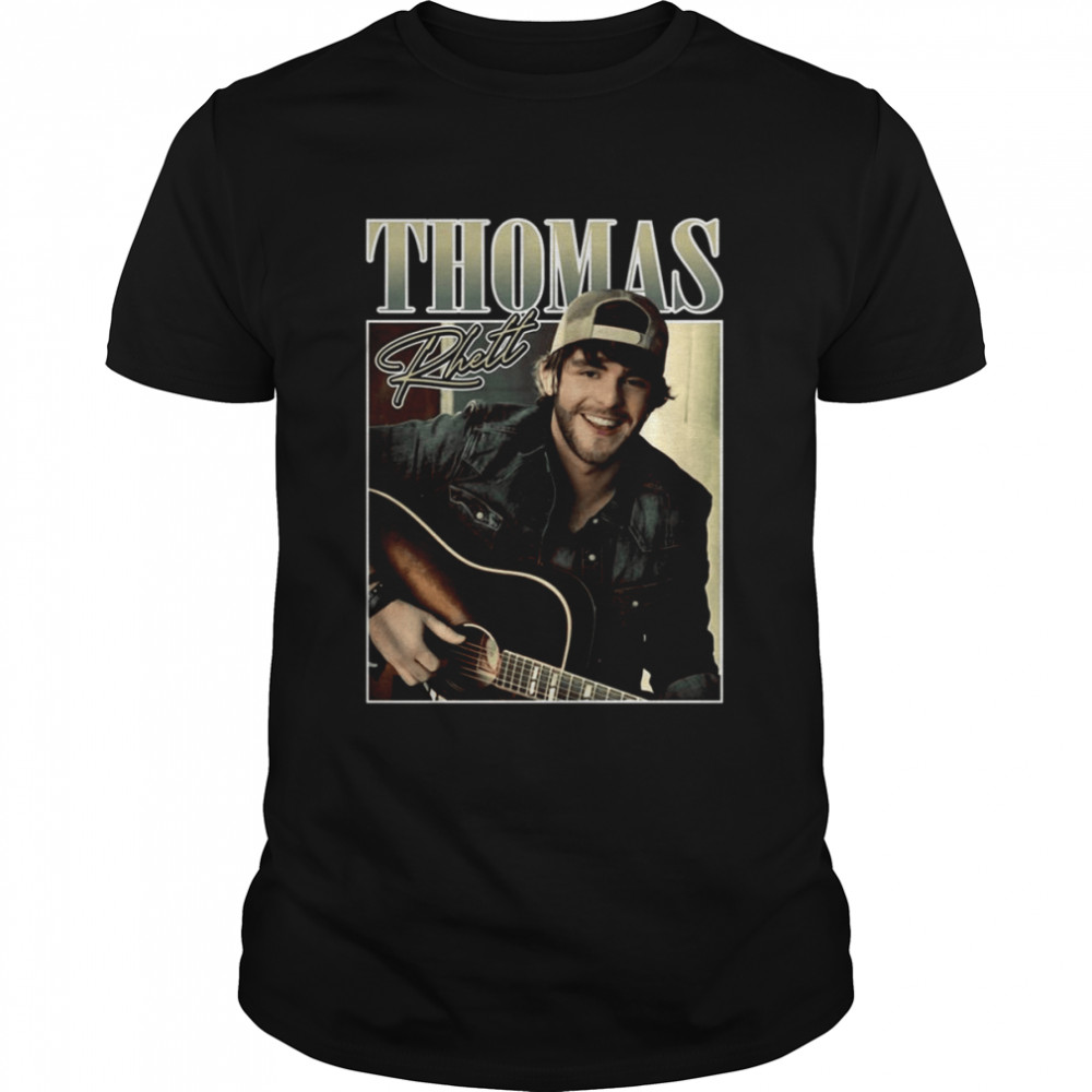 Young Portrait Thomas Rhett shirt