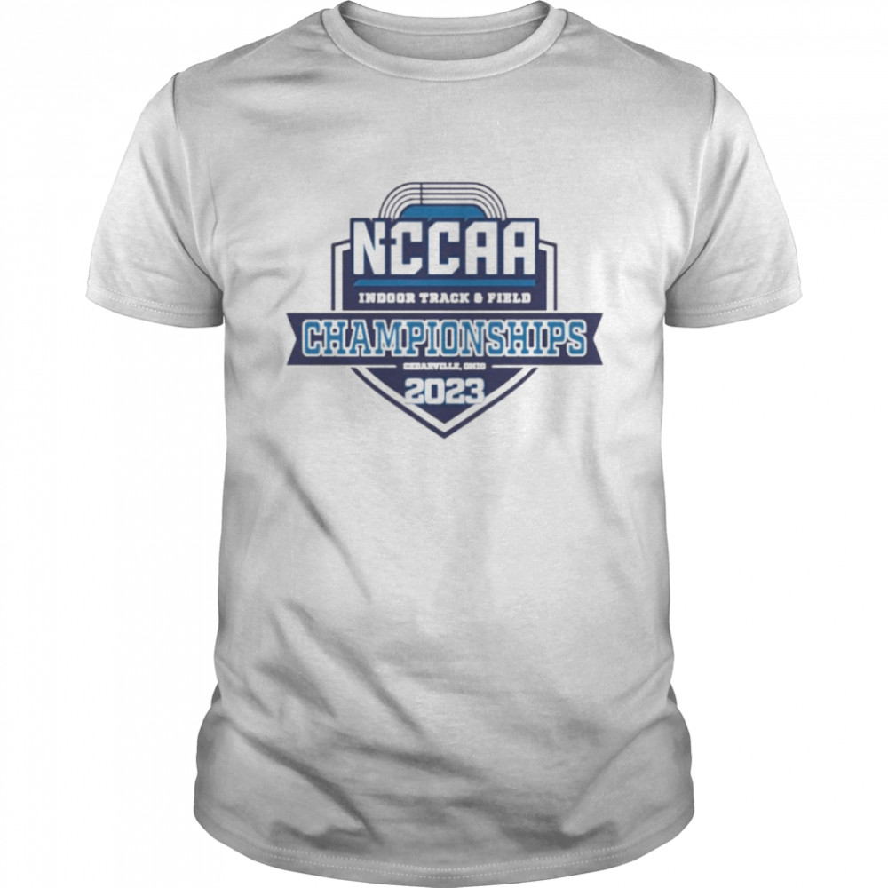 2023 NCCAA Indoor Track and Field Championships Cedarville Ohio shirt