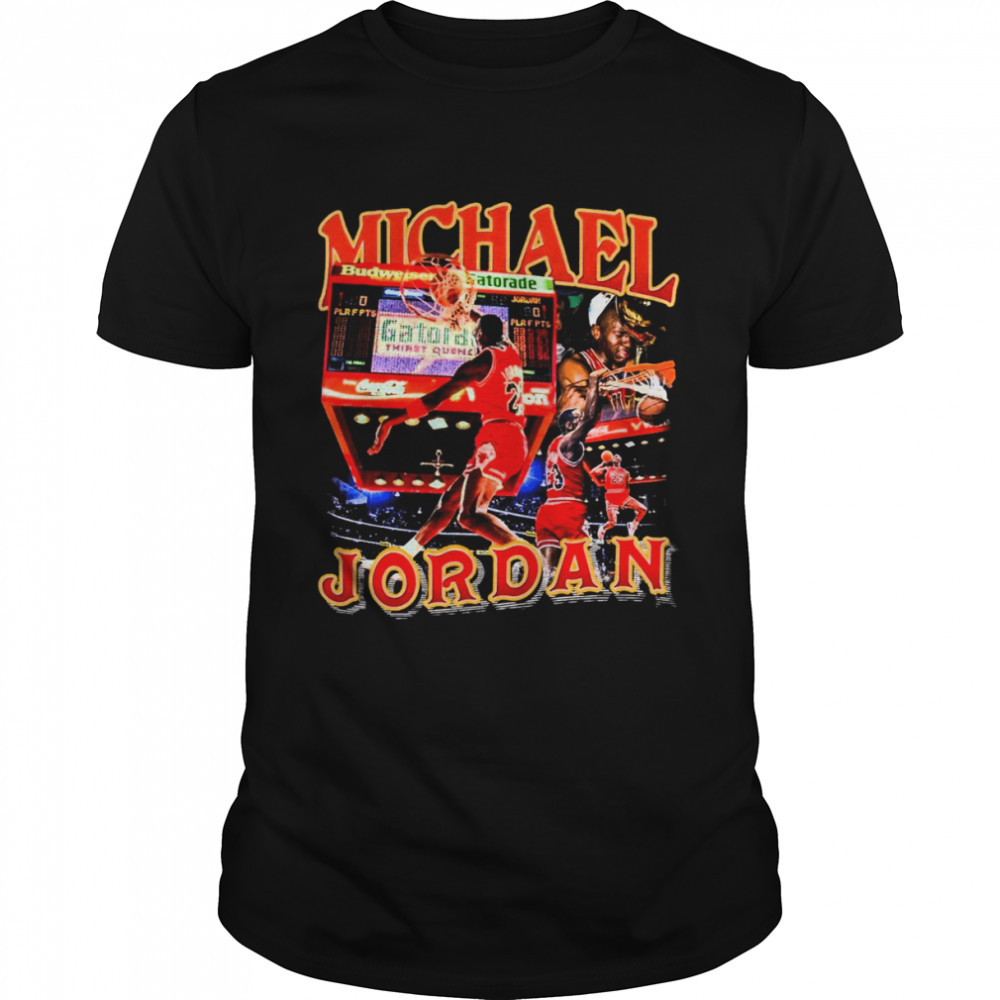 3 Peat Michael Jordan Chicago Basketball Championship T-Shirt