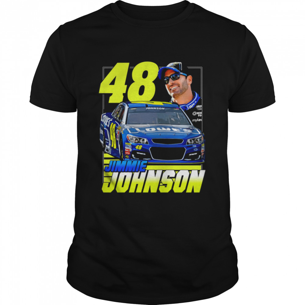 #48 Jimmie Johnson Nascar Légende Numéro shirt