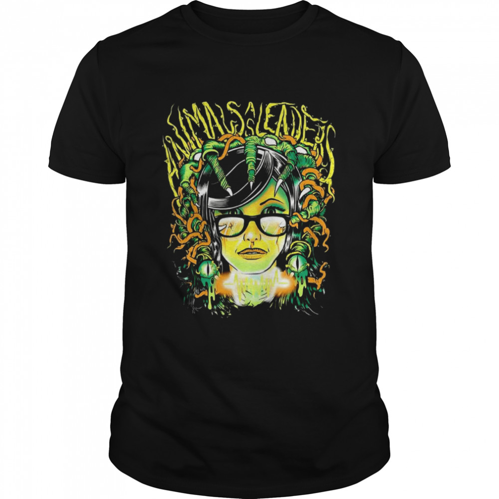 Girl With Glasses Graphic Animals As Leaders shirt